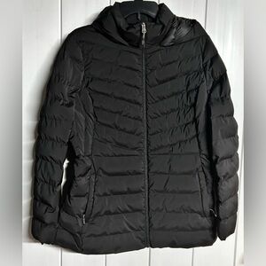32 Degrees Women's Midnight Black Puffer Jacket